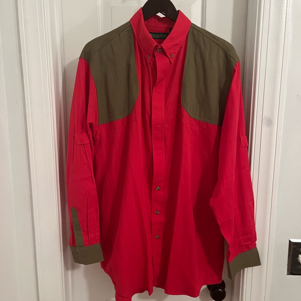 Kevin’s Plantation Collection Upland Shirt Red/Olive